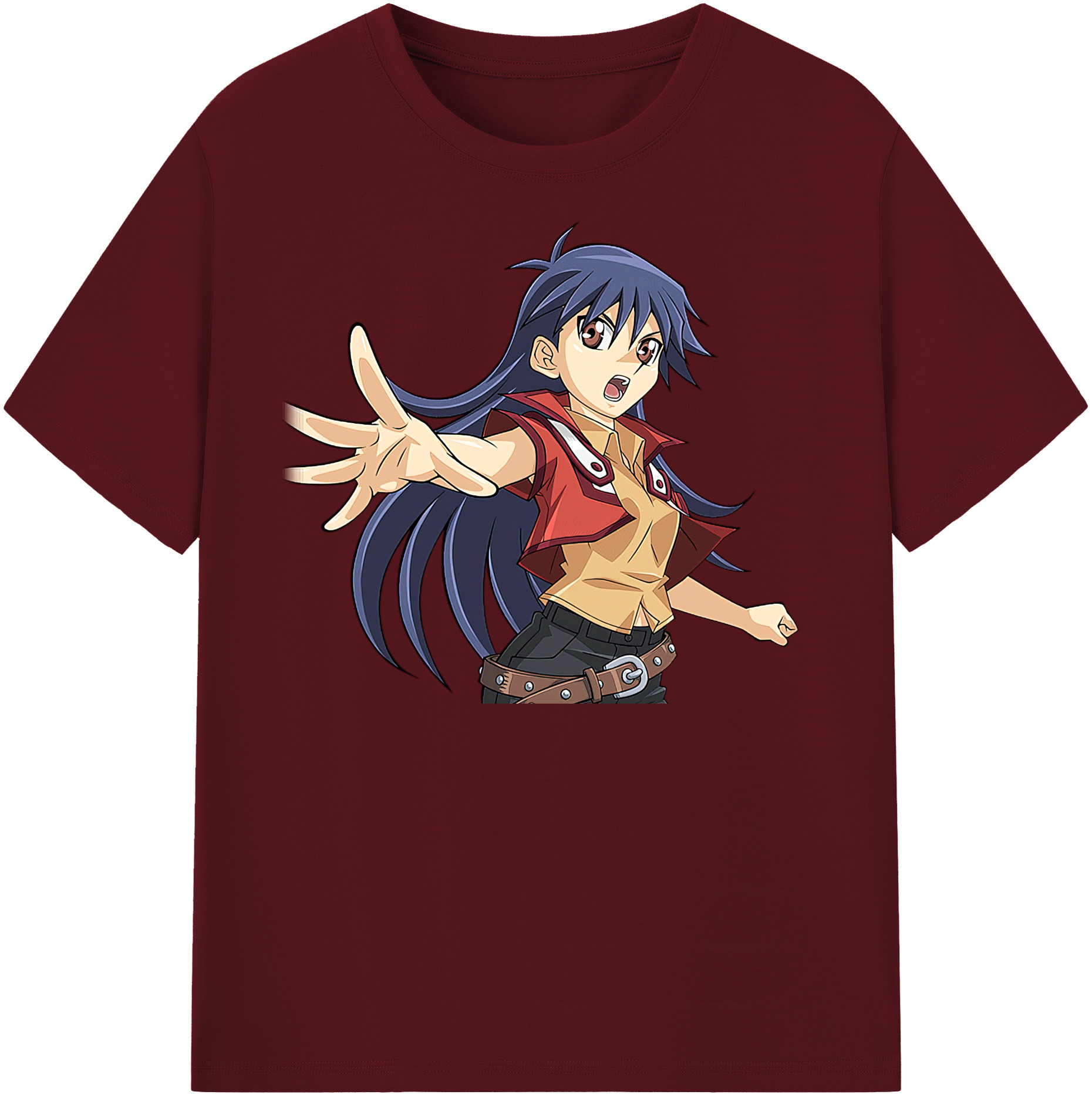 （画像用） 遊☆戯☆王 Yu-Gi-Oh! 綿100％半袖Tシャツ（フロントプリント）